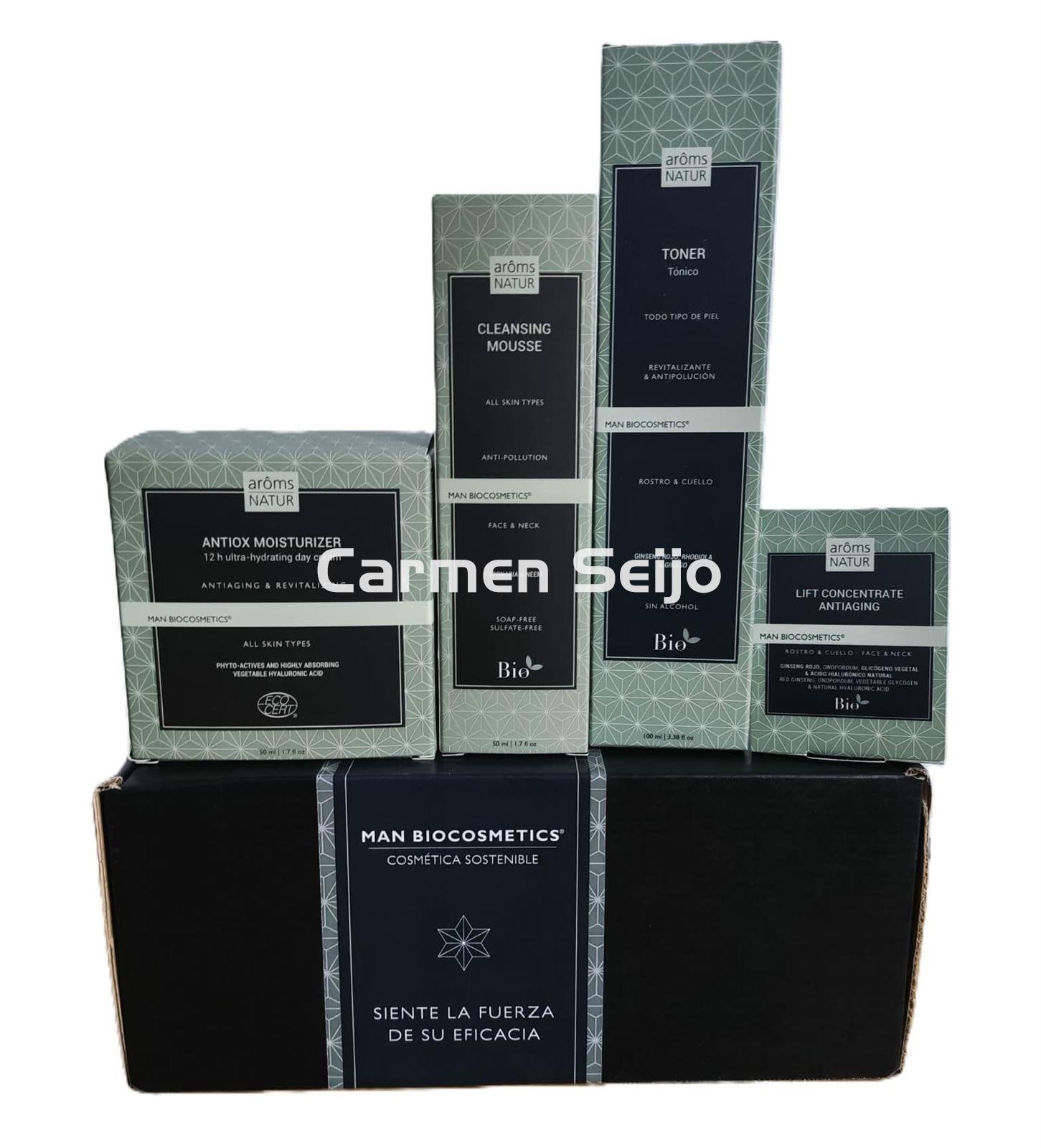 Arôms Natur Pack Atrévete Hombre Crema Antiox Moisturizer Man Biocosmetics - Imagen 1