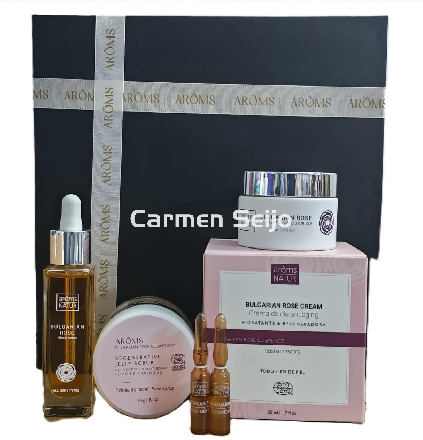 Arôms Natur Pack Rosa de Bulgaria Crema, Sérum, Ampollas Bulgarian Rose - Imagen 1