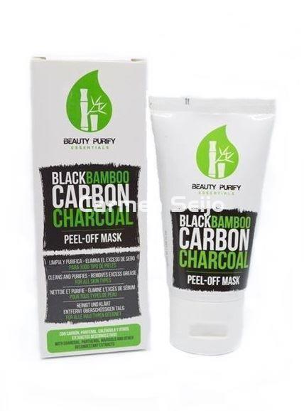 Beauty Purify Mascarilla Peel-Off Carbón de Bamboo Charcoal** - Imagen 1