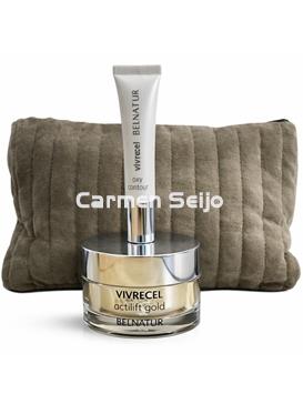 Belnatur Pack Vivrecel Crema Actilift Gold y Contorno de Ojos - Imagen 1