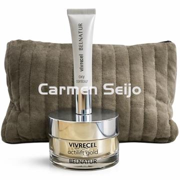 Belnatur Pack Vivrecel Crema Actilift Gold y Contorno de Ojos - Imagen 1