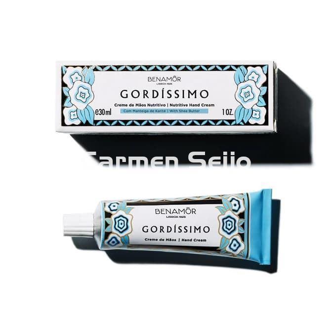 Benamôr Crema de Manos Nutritiva Gordíssimo 30 ml. - Imagen 1