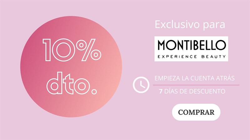 10% de descuento en productos de la firma Montibello en nuestra tienda online