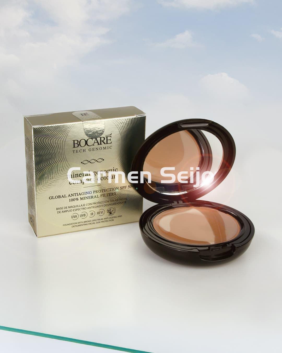 Bocaré Base de Maquillaje Compacta SPF 50+ Mineral Genomic Compact Colour - Imagen 2
