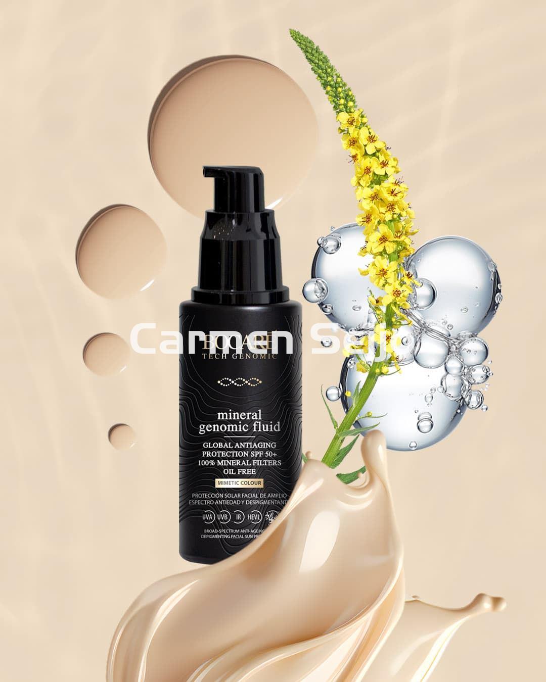 Bocaré Mineral Genomic Fluid Mimetic Colour Fluido Antiedad Despigmentante SPF 50+ - Imagen 4