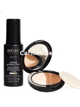 Bocaré Pack Solar Color SPF 50+  Fluid Mimetic Colour  y Maquillaje Compacto - Imagen 1