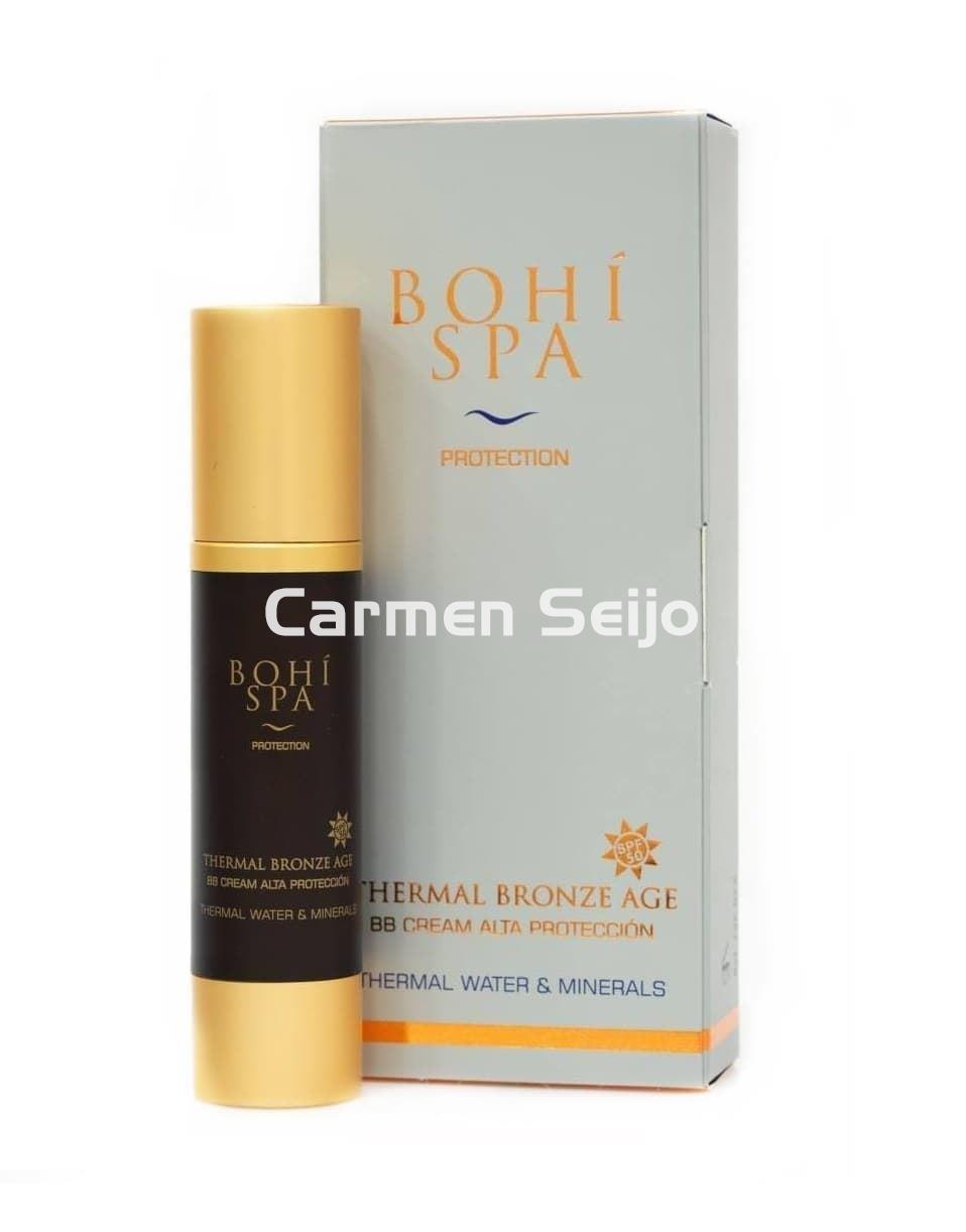 Bohí Spa BB Cream SPF 50 Thermal Bronze Age 50 ml - Imagen 1