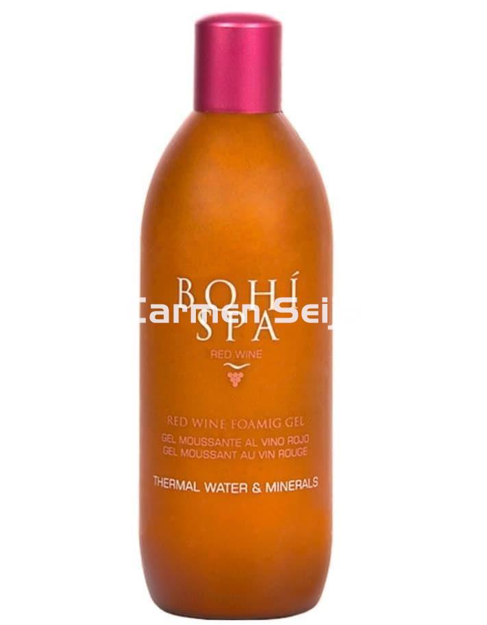 Bohí Spa Gel Espuma al Vino Rojo Red Wine Foaming Gel - Imagen 1