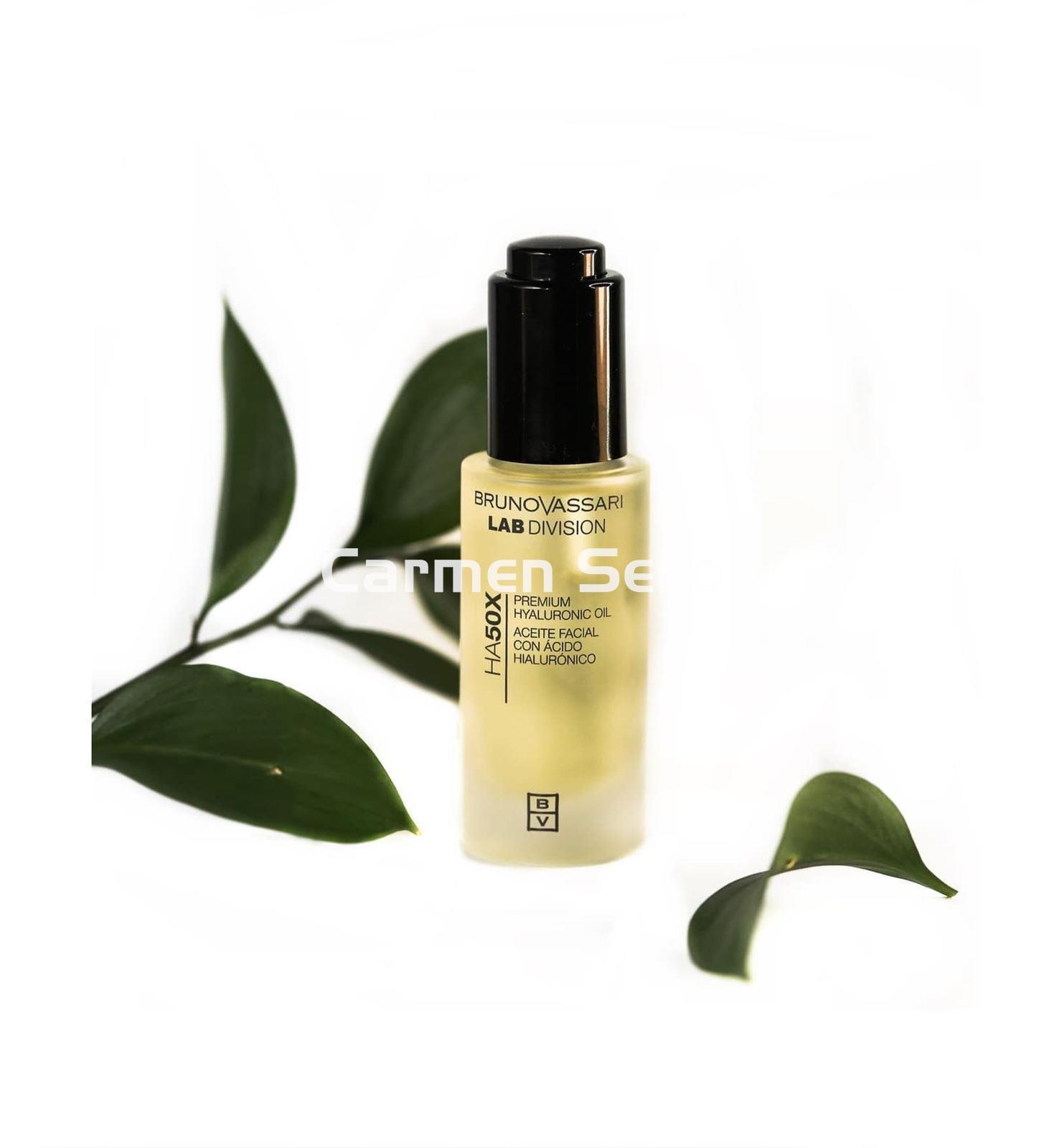 Bruno Vassari Aceite Facial Premium Hyaluronic Oil HA50X - Imagen 1