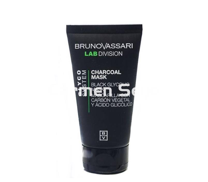 Bruno Vassari Mascarilla con Carbón Vegetal Charcoal Mask Glyco System - Imagen 1