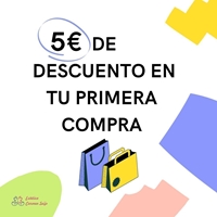 Consigue 5 € de descuento en tu primera compra