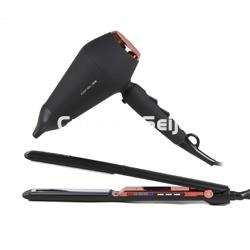 Corioliss Pack Plancha C3 + Secador Kompactissimo Black Copper - Imagen 1