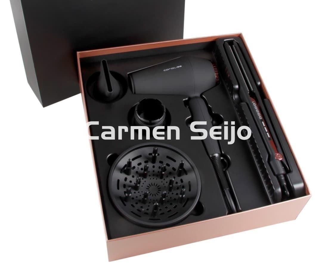 Corioliss Pack Plancha C3 + Secador Kompactissimo Black Copper - Imagen 2