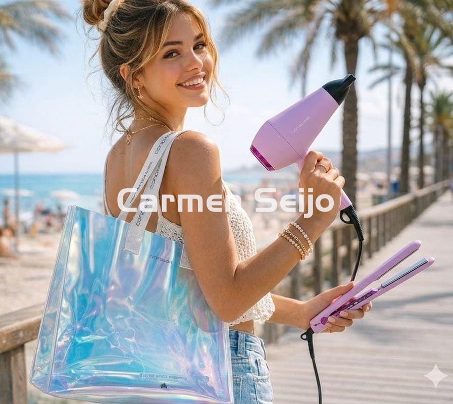 Corioliss Pack Plancha C3 + Secador Kompactissimo Lilac - Imagen 2