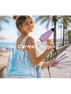 Corioliss Pack Plancha C3 + Secador Kompactissimo Lilac - Imagen 2
