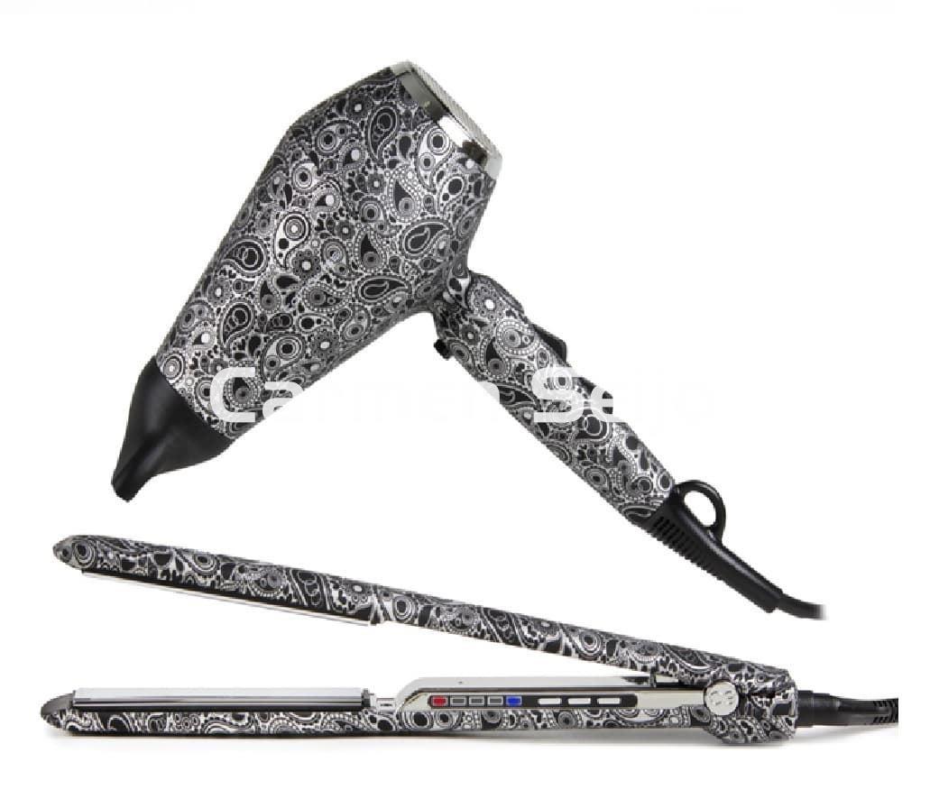 Corioliss Pack Plancha C3 + Secador Kompactissimo SILVER PAISLEY - Imagen 1