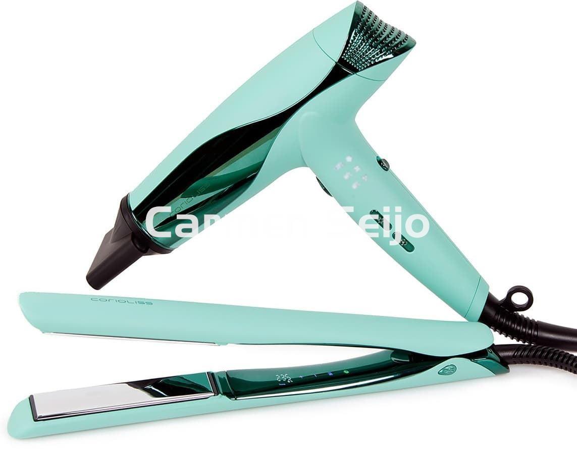 Corioliss Pack Plancha C5 + Secador Wind MINT GREEN - Imagen 1