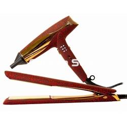 Corioliss Plancha C5  + Secador WIND RED LEOPARD - Imagen 1