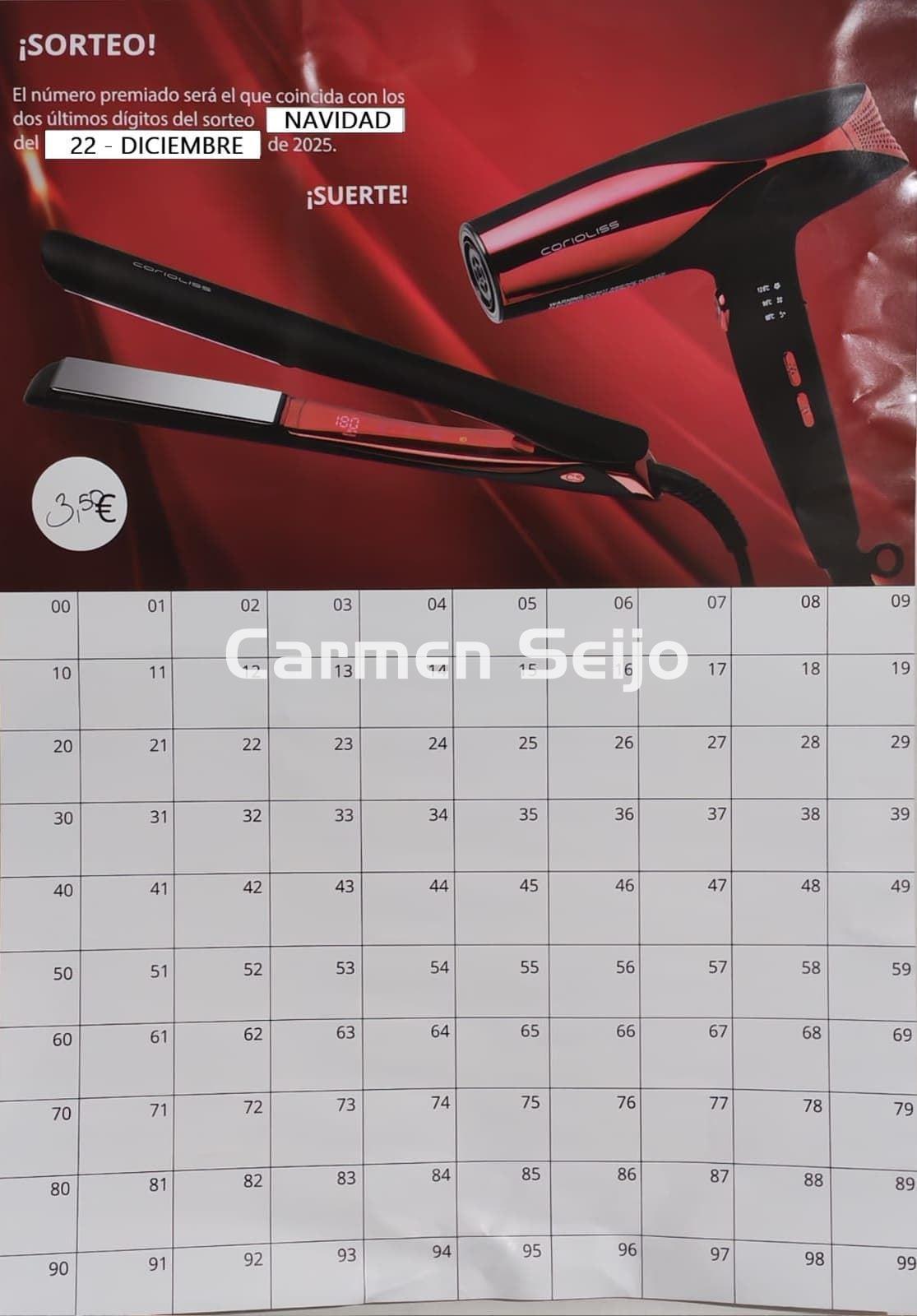 CORIOLISS RIFA DE NAVIDAD 2025 - Imagen 1