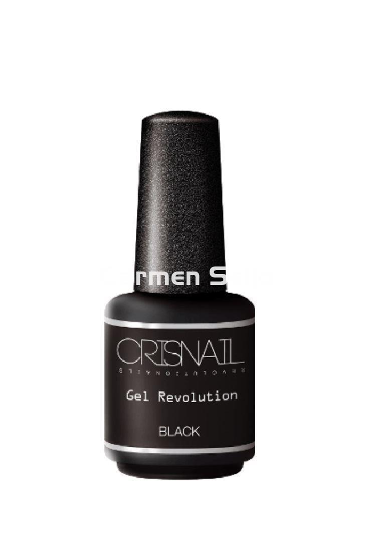 Crisnail Esmalte Permanente Black nº 19 Gel Revolution - Imagen 1