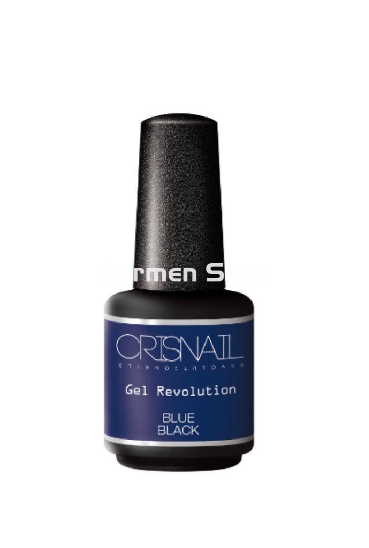 Crisnail Esmalte Permanente Blue Black nº 09 Gel Revolution - Imagen 1