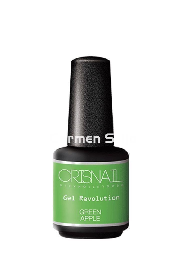 Crisnail Esmalte Permanente Green Apple Nº 53 Gel Revolution - Imagen 1