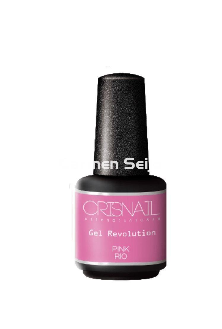 Crisnail Esmalte Permanente Pink Rio Nº 92 Gel Revolution - Imagen 1