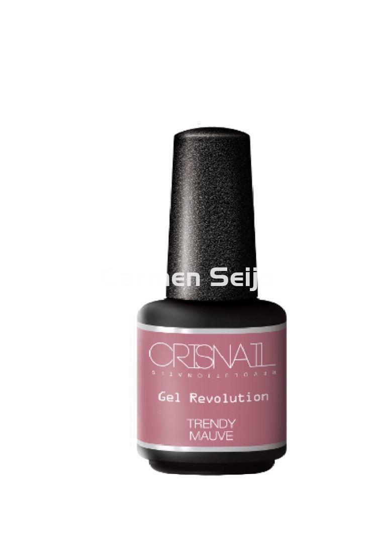 Crisnail Esmalte Permanente Trendy Mauve Nº 01 Gel Revolution - Imagen 1