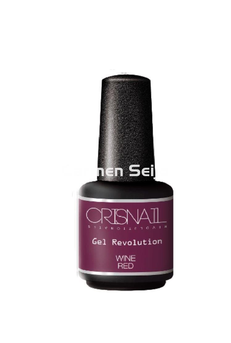 Crisnail Esmalte Permanente Wine Red Nº 16 Gel Revolution - Imagen 1