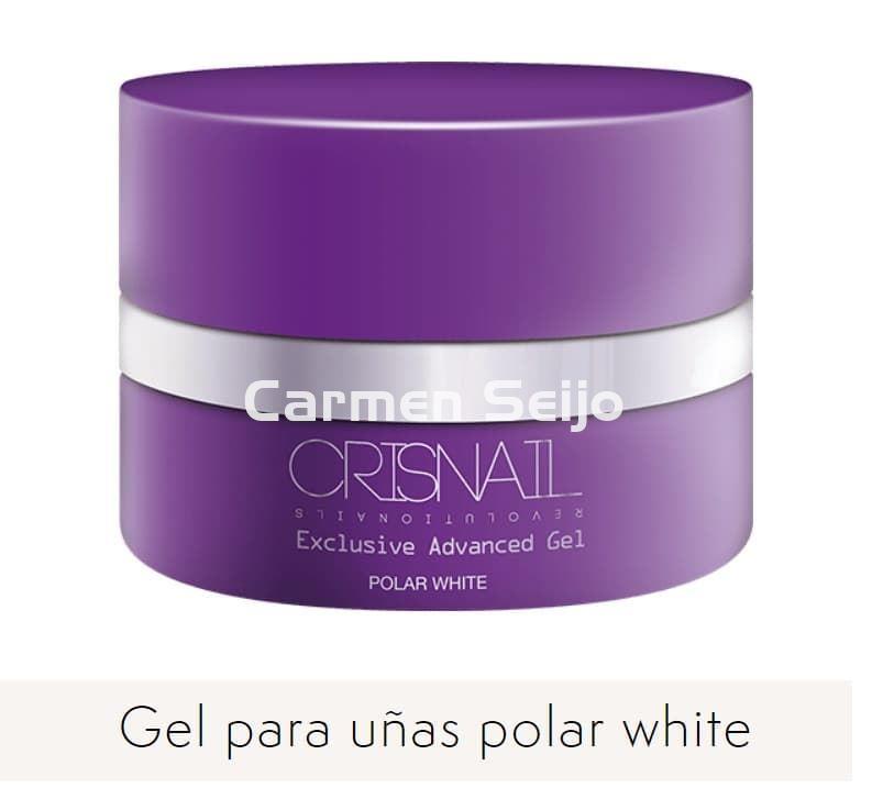 Crisnail Gel de Uñas Manicura Francesa Polar White Exclusive Advanced Gel - Imagen 1