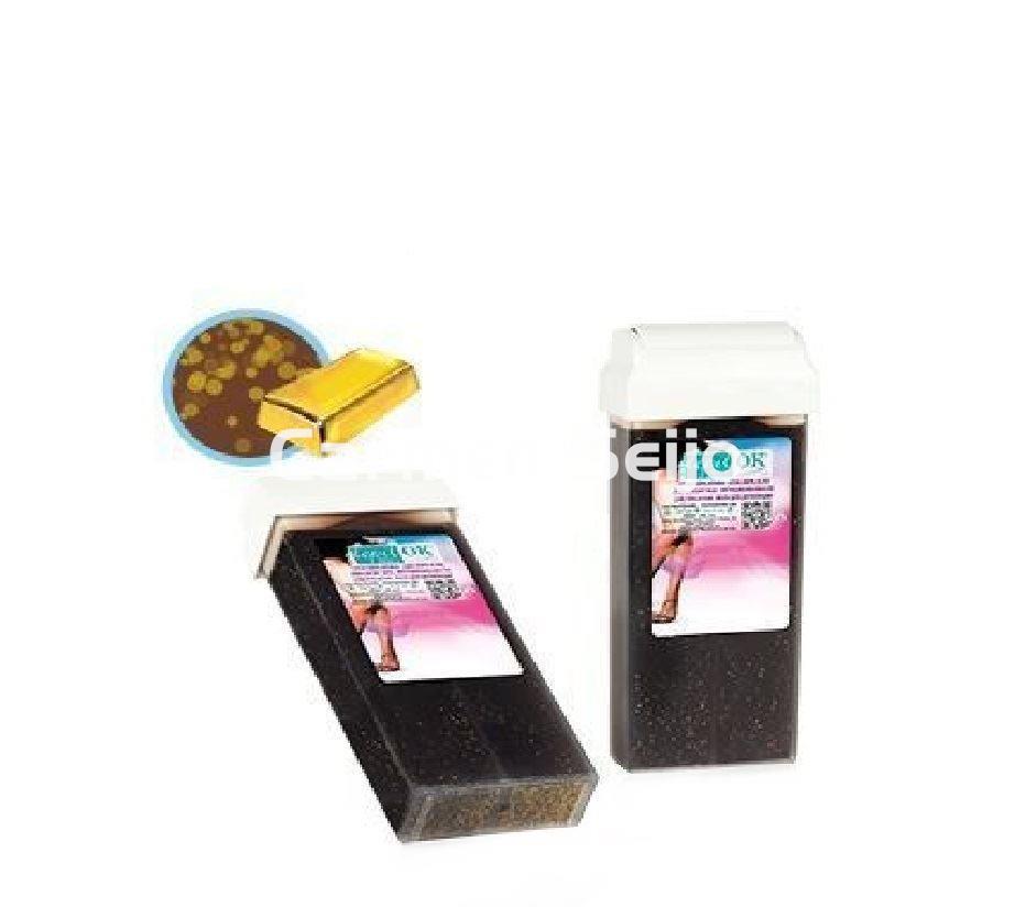 Depil Ok Cera Roll-On Chocogold - Imagen 1