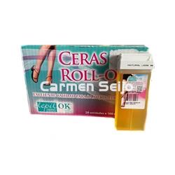 Depil Ok Cera Roll-On Natural Caja 28 Unidades - Imagen 1