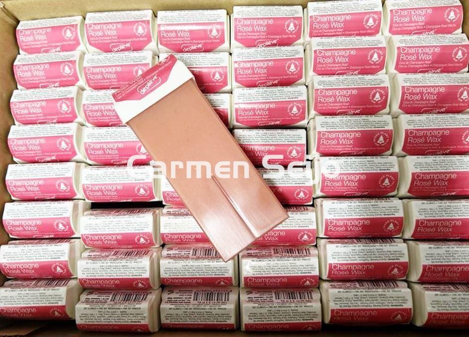 Depilève Cera Roll On Universal Champán Rosa Caja 48 Unidades - Imagen 1