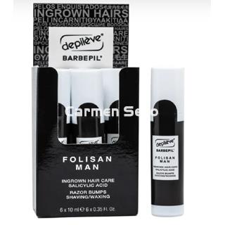 Depilève Folisan Hombre Barbepil 1 Unidad - Imagen 1
