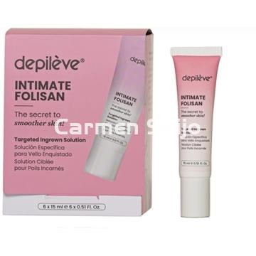 Depilève Folisan Íntimo 6 x 15 ml - Imagen 1