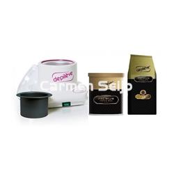 Depilève Kit Completo Depilación Premium Calentador Cera - Imagen 1