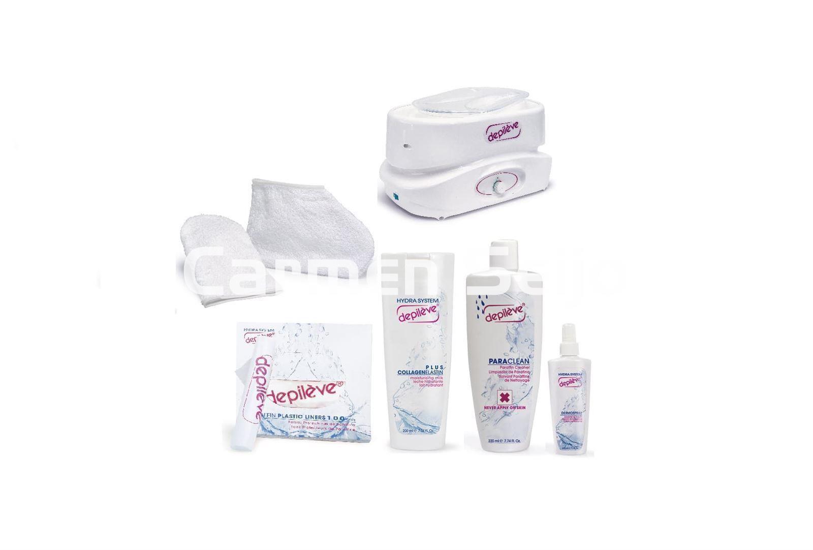Depilève Kit Parafina Manicura y Pedicura Melocotón** - Imagen 1
