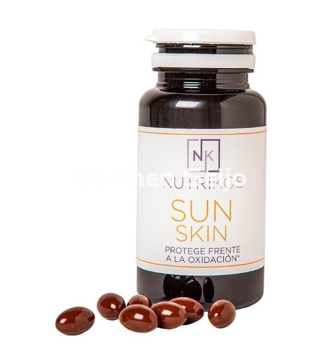 D’Lucanni Cápsulas Nutricosmética Solar Sun Skin Nutrikos (60 cápsulas) - Imagen 1