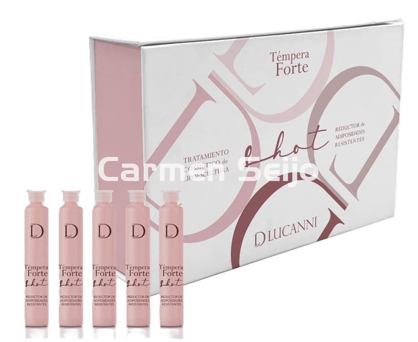 D’Lucanni Concentrado Reductor y Remodelante Shot Témpera Forte (5 viales x 20 ml) - Imagen 1