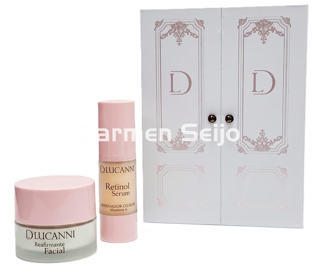 D’Lucanni Pack Crema Reafirmante Facial + Retinol Sérum - Imagen 1