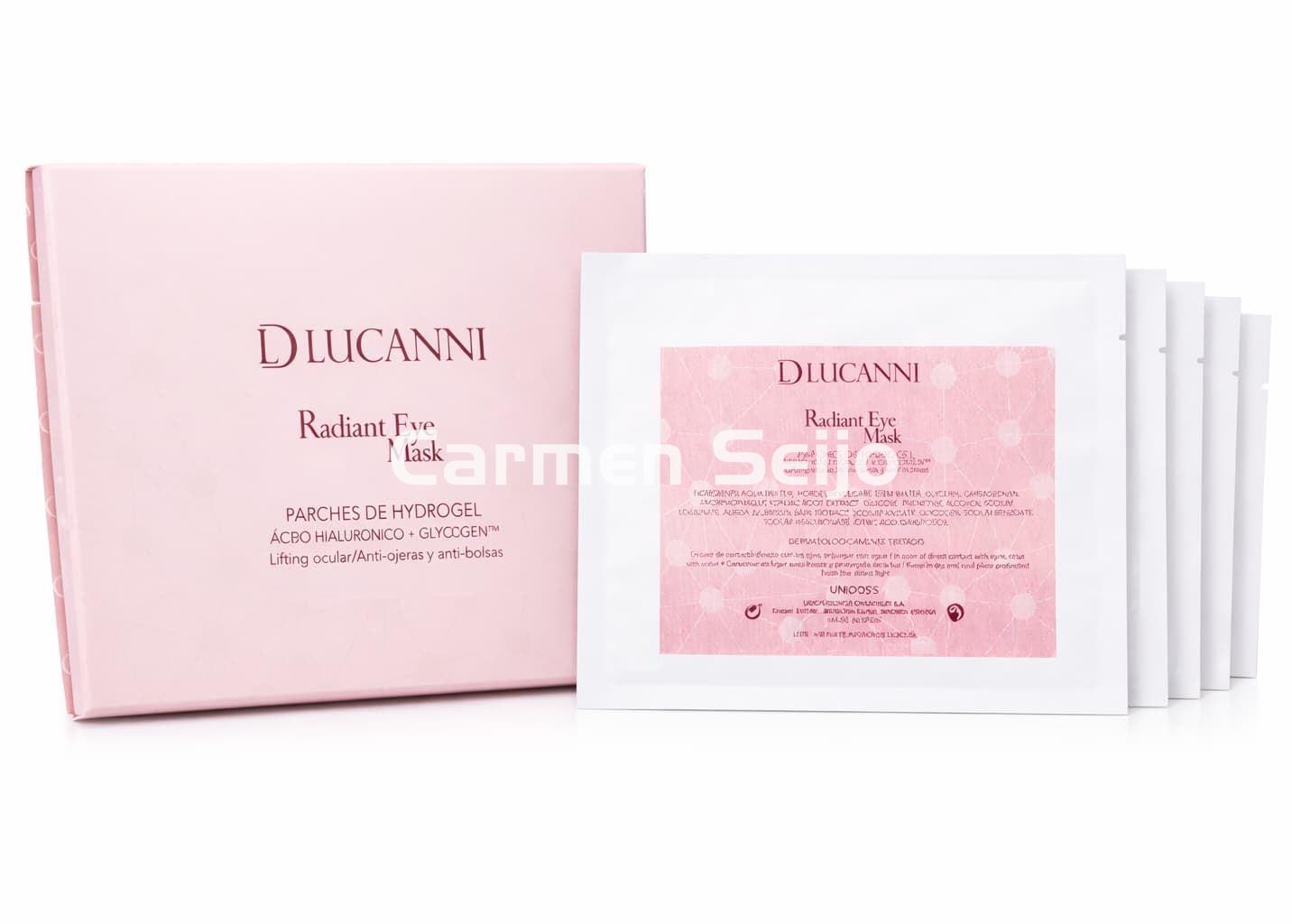 D’Lucanni Radiant Eye Mask Parches Antiojeras - Imagen 1