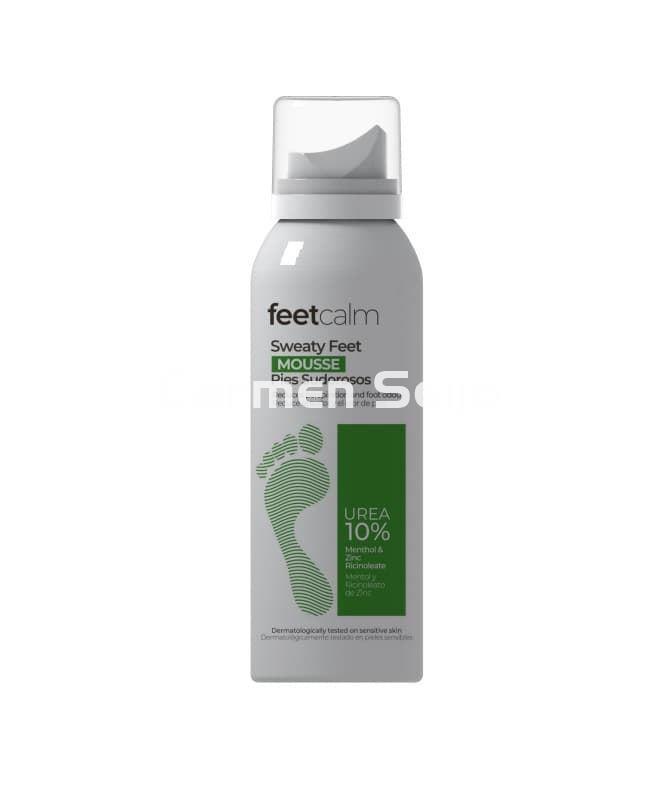 FeetCalm · Mousse Pies Sudorosos 10% Urea 75 ml - Imagen 1