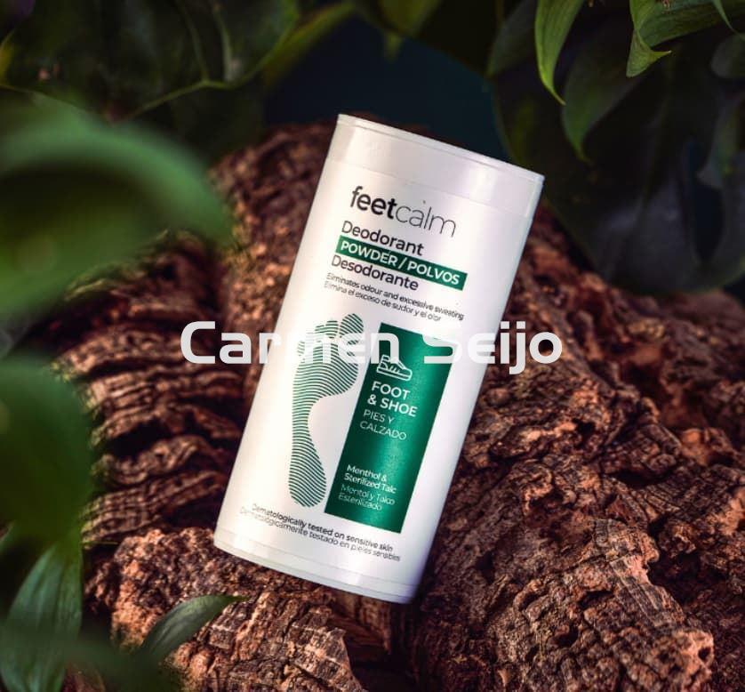FeetCalm · Polvos Desodorantes para Pies y Calzado 100 gr. - Imagen 2