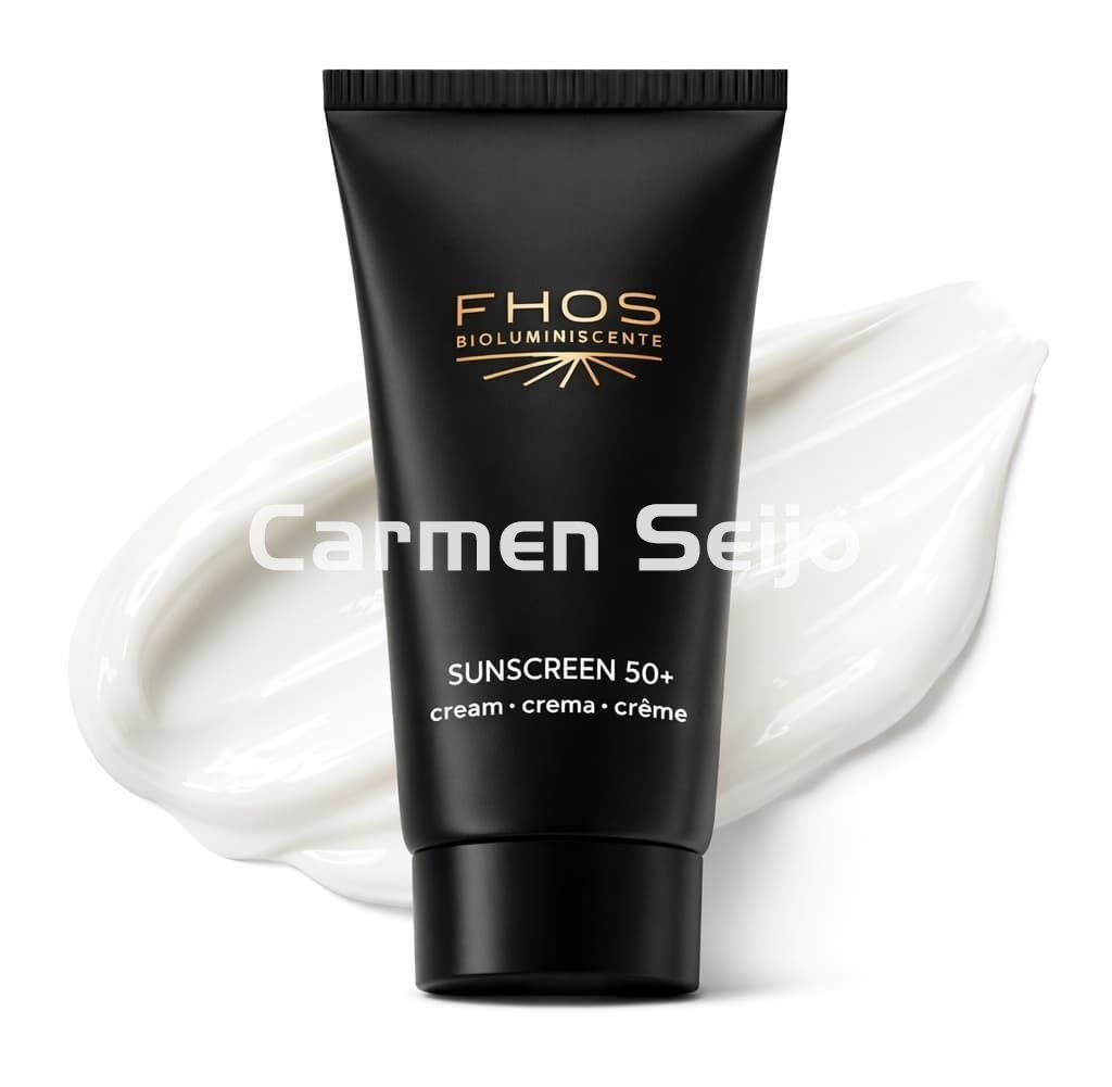FHOS Sunscreen 50+ Crema Protección Solar Facial - Imagen 1