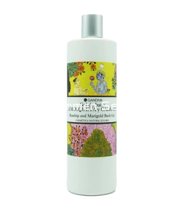 Gandiva Gel de Baño de Rosa Mosqueta y Caléndula Piel Sensible - Imagen 1