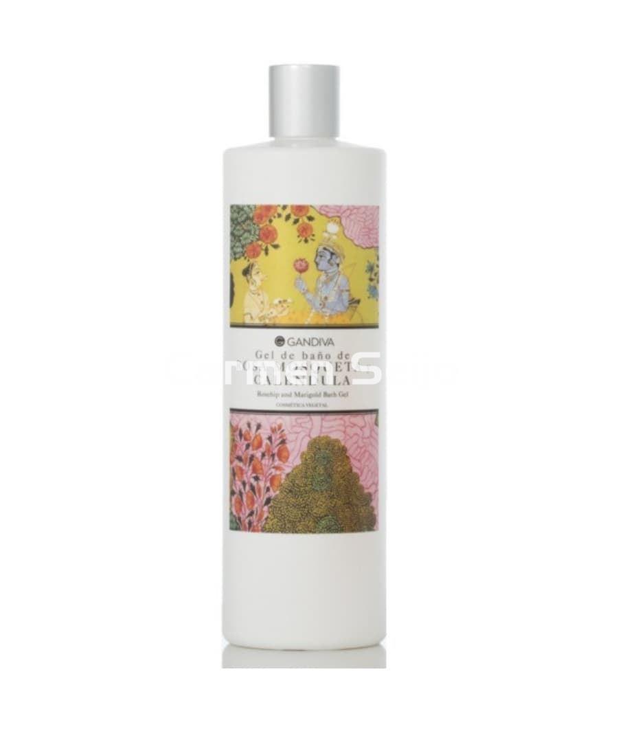 Gandiva Gel de Baño Rosa Mosqueta y Caléndula - Imagen 1
