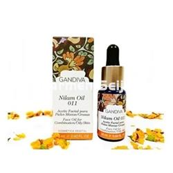 Gandiva Nilam Oil 011 Aceite Facial Pieles Mixtas y Grasas - Imagen 1