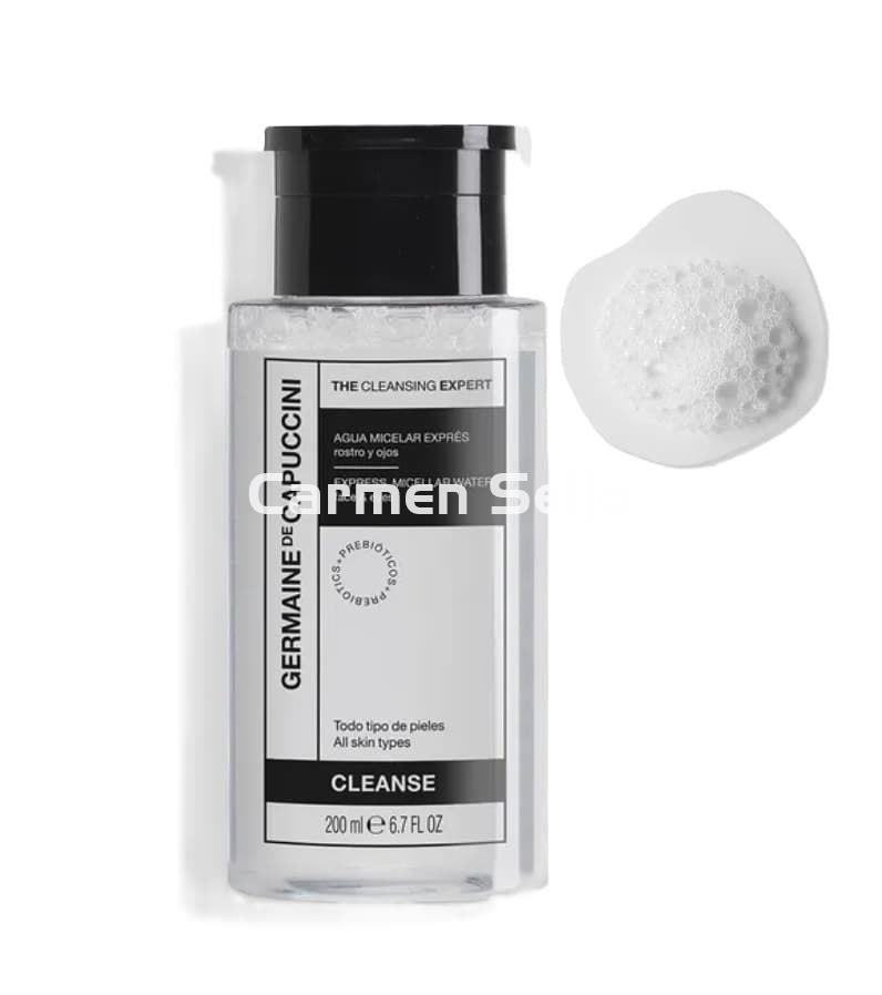 Germaine de Capuccini Agua Micelar Express Rostro y Ojos The Cleansing Expert - Imagen 1