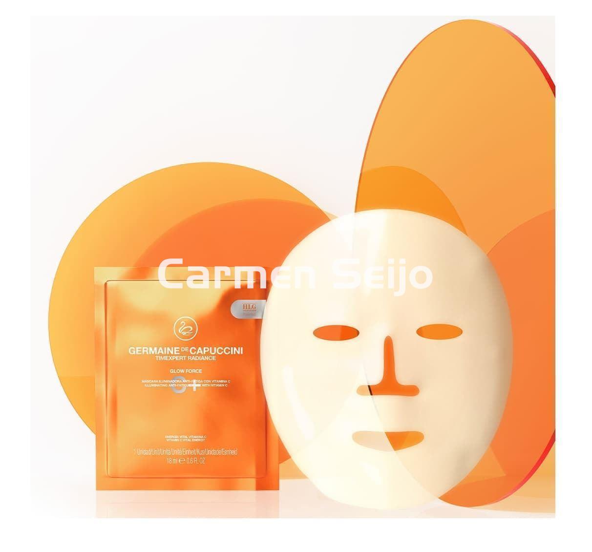 Germaine de Capuccini Caja Mascarilla Iluminadora Glow Force Timexpert Radiance C+ - Imagen 2