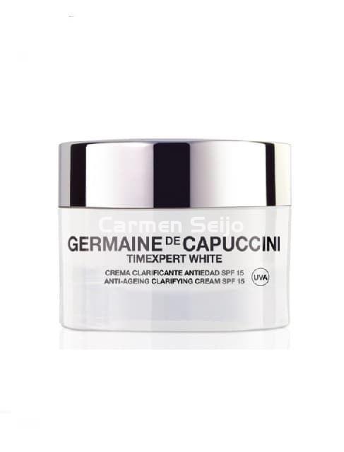Germaine de Capuccini Crema Clarificante Antiedad SPF 15 Timexpert White - Imagen 1